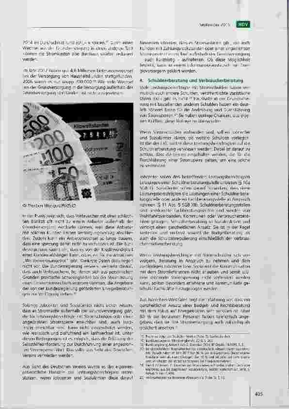 Vorschauseite 5: Empfehlungen des Deutschen Vereins zur Regulierung und Vermeidung von Stromschulden und Strom Unterbrechungen in Haushalten der Grundsicherung und Sozialhilfe