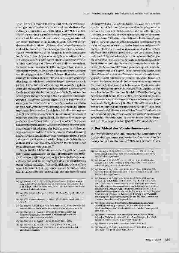 Vorschauseite 4: Vorabstimmungen Die Weichen sind vor der Wahl zu stellen
