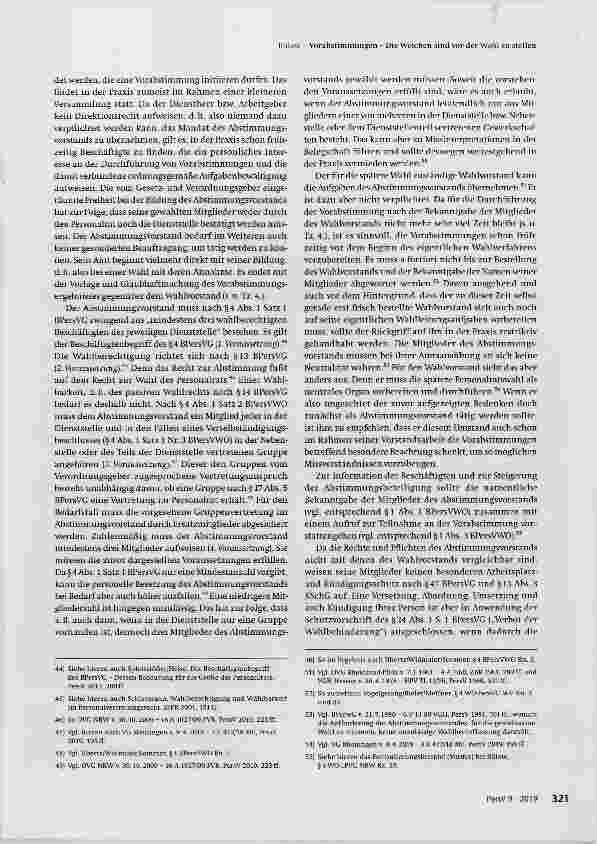 Vorschauseite 6: Vorabstimmungen Die Weichen sind vor der Wahl zu stellen