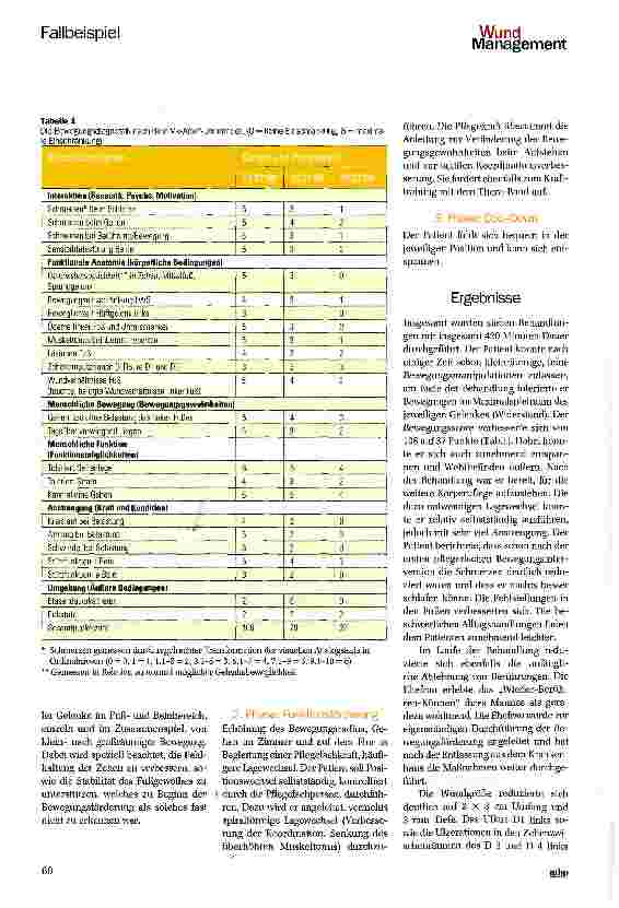 Vorschauseite 3: Fallstudie: Kinästhetisch orientierte Bewegungsförderung bei Patienten mit Diabetischem Fußsyndrom