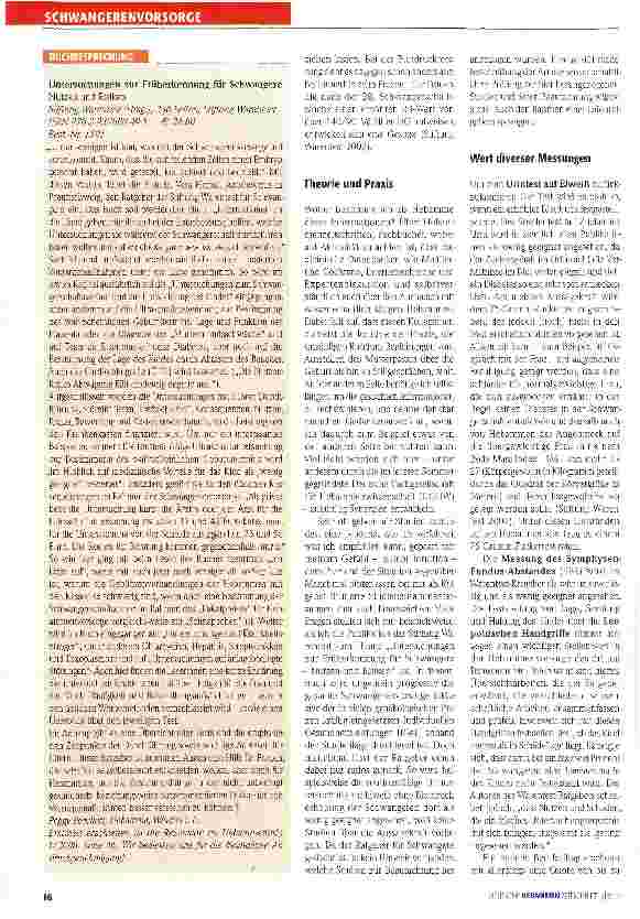 Vorschauseite 2: Vorsorge zwischen Evidenz und Intuition
