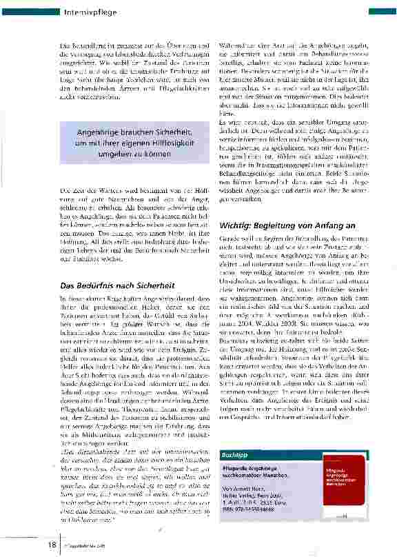 Vorschauseite 3: Zwischen Hoffen und Bangen