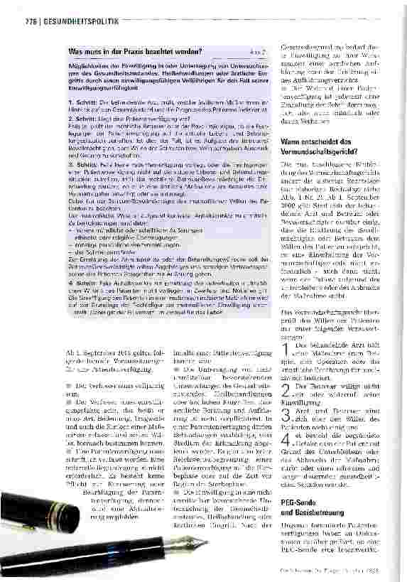 Vorschauseite 3: Mehr Selbstbestimmung, mehr Verantwortung