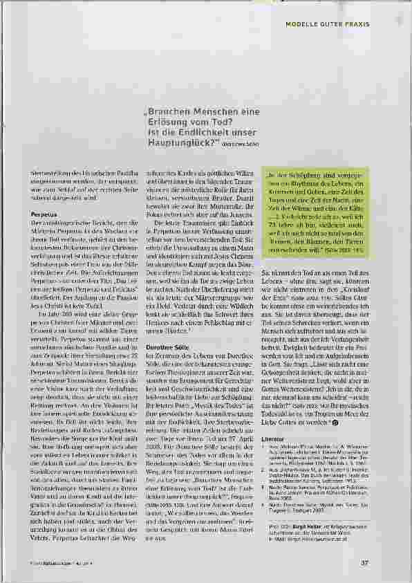 Vorschauseite 2: Sterbenarrative aus verschiedenen religiösen Traditionen