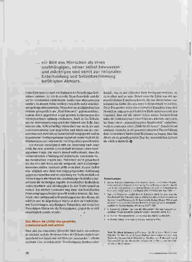 Vorschauseite 3: Eine Ethik des Alterns zwischen Autonomie und Fürsorge