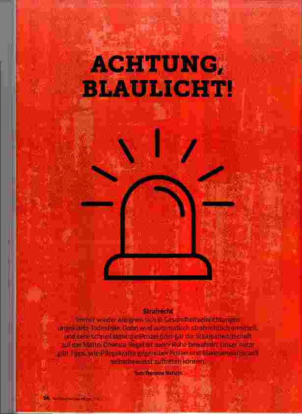 Vorschauseite 1: ACHTUNG, BLAULICHT!