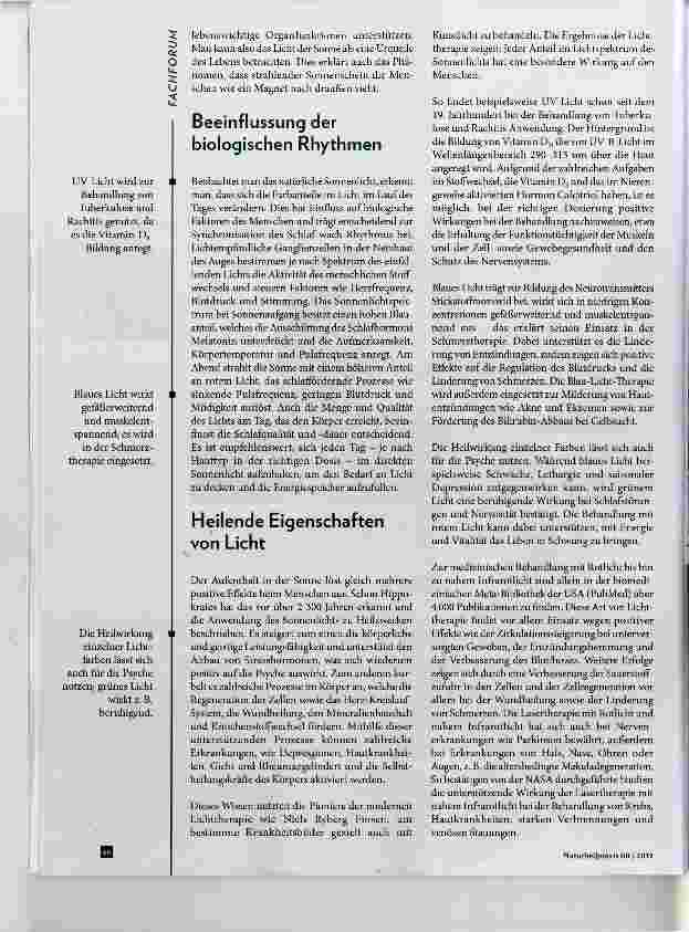 Vorschauseite 2: Beleuchtung mit Sonnenlicht-LEDs