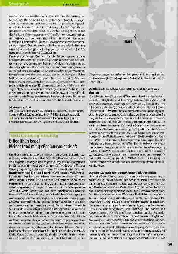 Vorschauseite 2: Staatliche Verantwortung für eine gesunde Ernährung? Politische Rahmensetzung in Chile