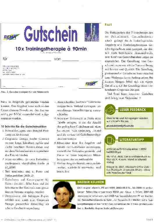 Vorschauseite 2: Computertipp für Physiotherapeuten (11)