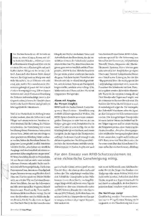 Vorschauseite 2: Elektronische Schutzengel