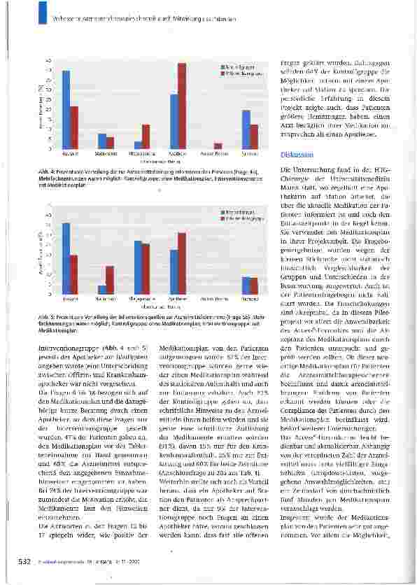 Vorschauseite 6: Verbesserte Arzneimitteltherapiesicherheit durch Mitwirkung des Patienten