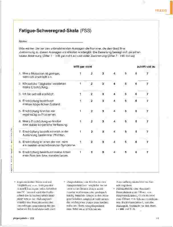 Vorschauseite 4: Mit chronischer Erschöpfung leben lernen