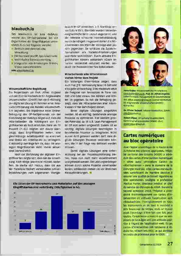 Vorschauseite 2: Digital im Operationssaal