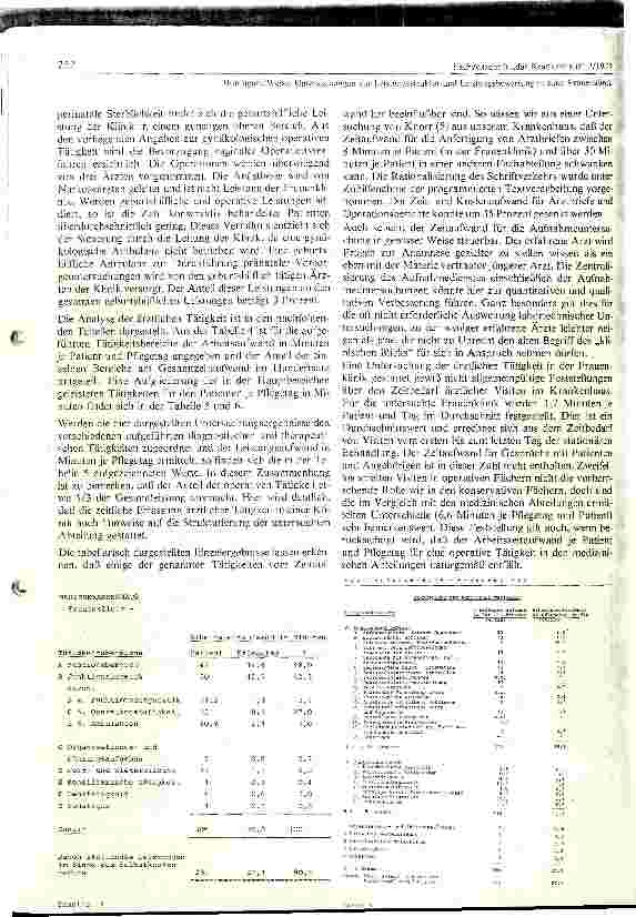 Vorschauseite 3: Untersuchungen zur Leistungsstruktur und Leistungsbewertung einer Frauenklinik