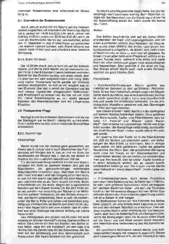 Vorschauseite 4: Die Pflege eines Patienten mit perforierter Appendizitis und den sich daraus ergebenden Komplikationen