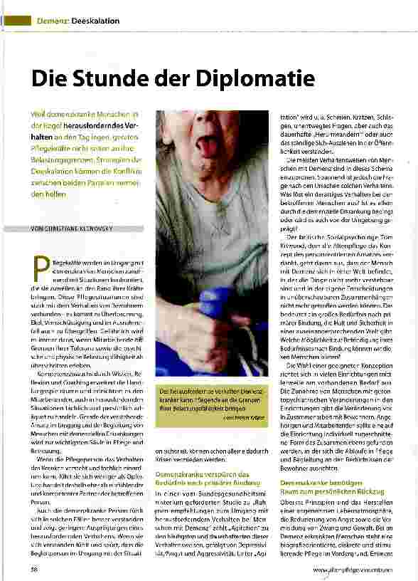 Vorschauseite 1: Die Stunde der Diplomatie