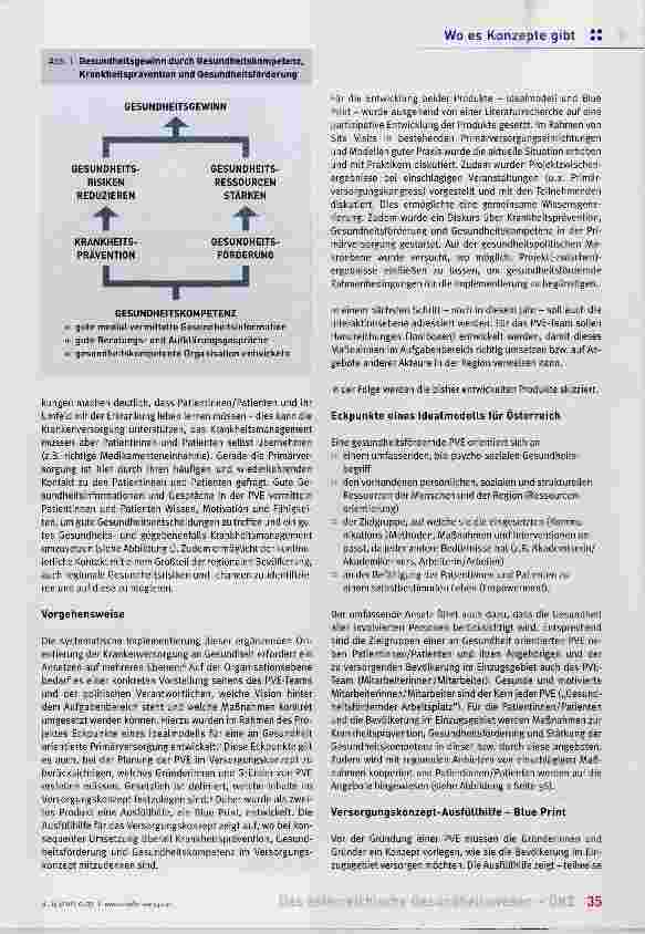 Vorschauseite 2: Gesundheitsfördernde Primärversorgung
