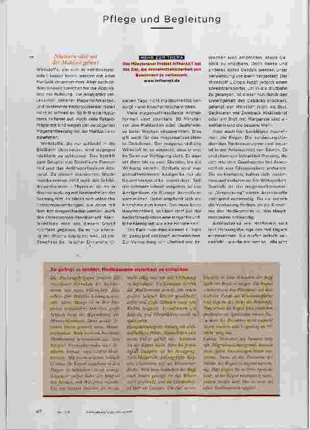 Vorschauseite 3: Die korrekte EINNAHME ZÄHLT