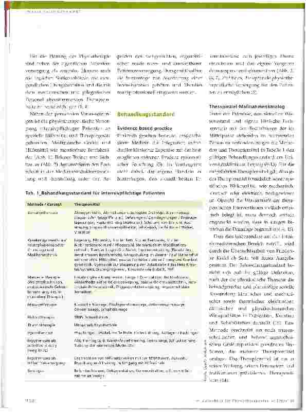 Vorschauseite 2: Behandlungsstandard für die Intensivstation