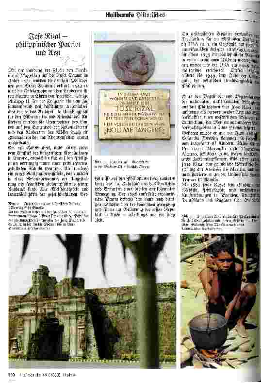Vorschauseite 1: Jose Rizal - Philippinischer Patriot und Arzt