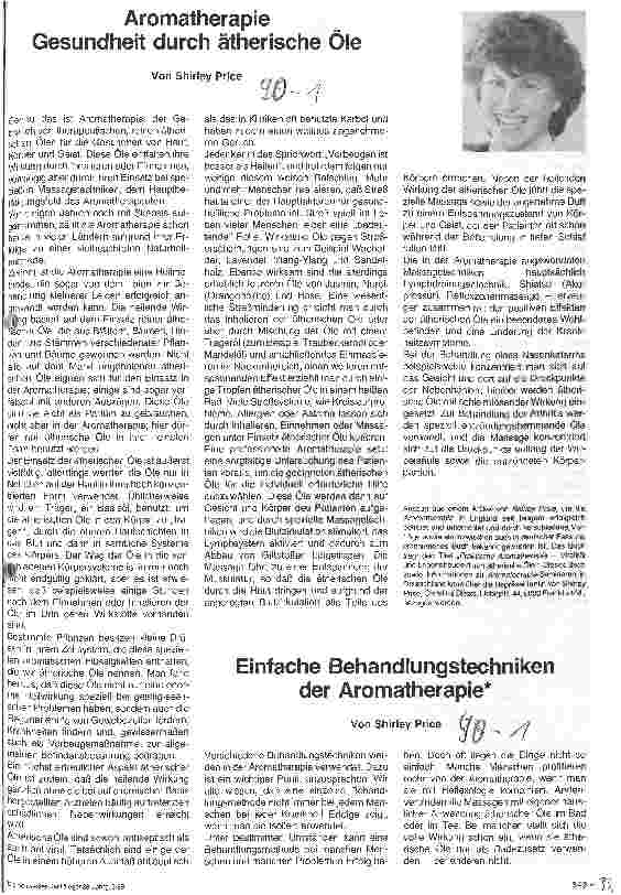 Vorschauseite 1: Aromatherapie - Gesundheit durch ätherische Öle