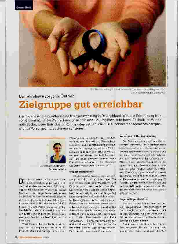 Vorschauseite 1: Zielgruppe gut erreichbar