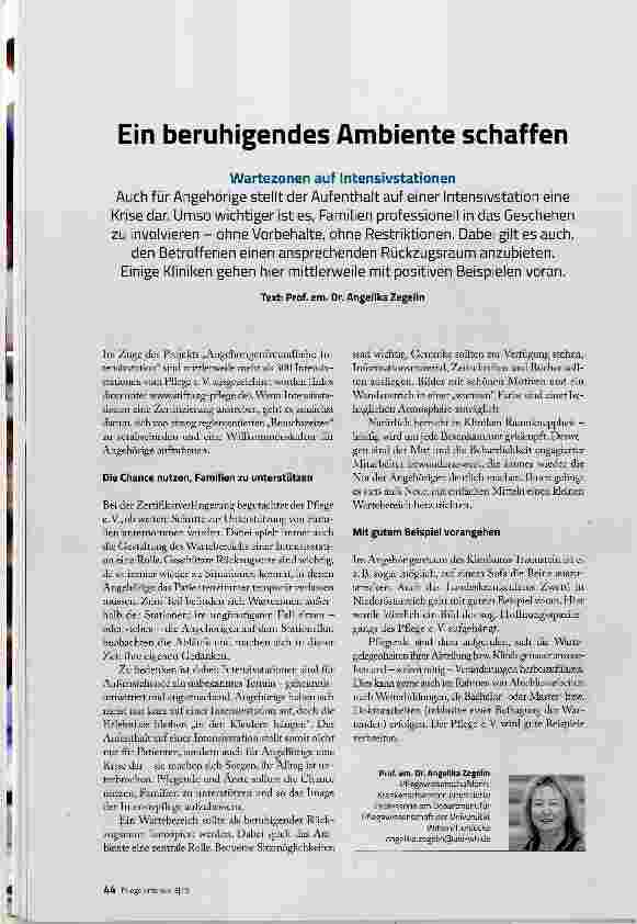 Vorschauseite 1: Ein beruhigendes Ambiente schaffen