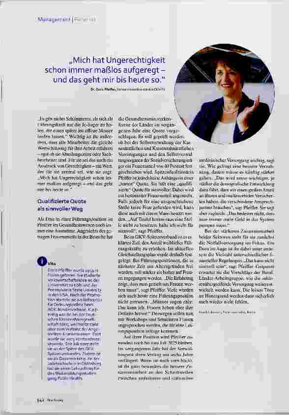Vorschauseite 3: Serie: Die Entscheiderinnen „Ich brauche den Widerspruch
