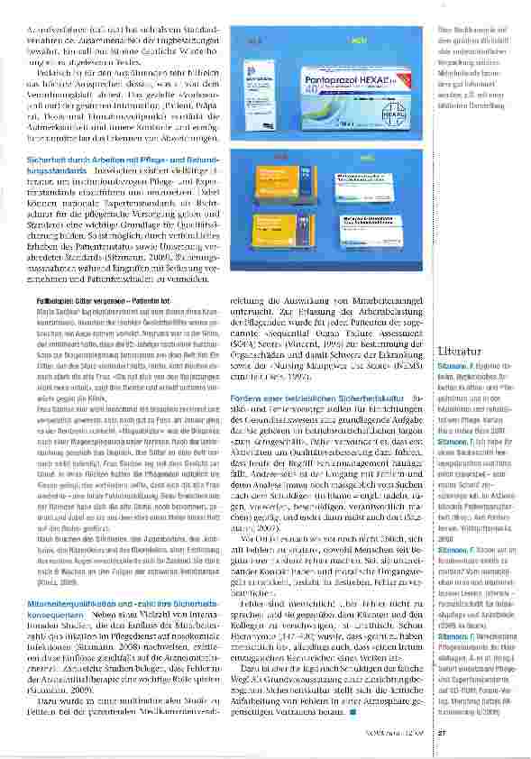 Vorschauseite 2: Patientensicherheit