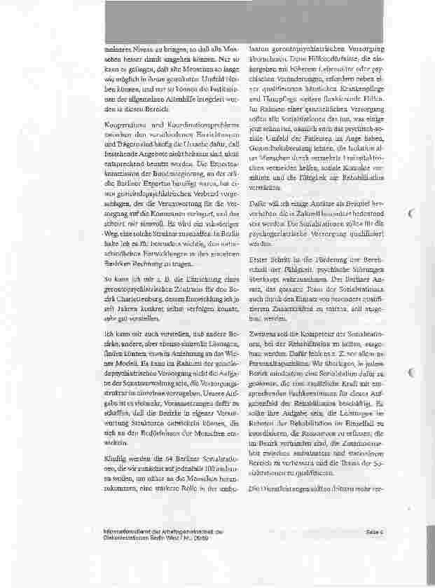 Vorschauseite 2: Neue Akzente Gerontopsychiatrie