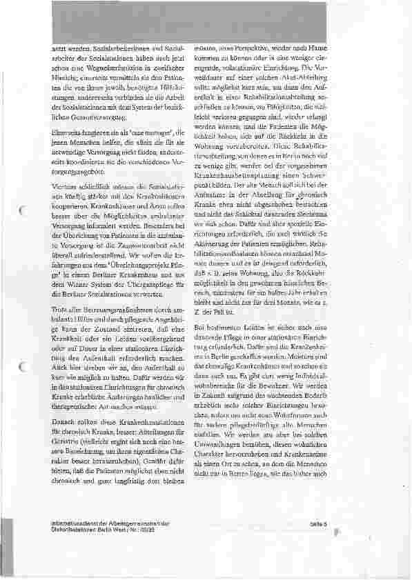 Vorschauseite 3: Neue Akzente Gerontopsychiatrie