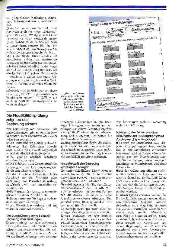 Vorschauseite 2: Am Emde muß die Summe stimmen