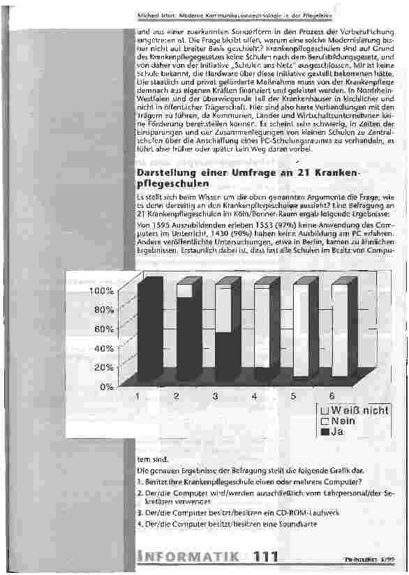 Vorschauseite 4: Moderne Kommunikationstechnologie in der Pflegelehre