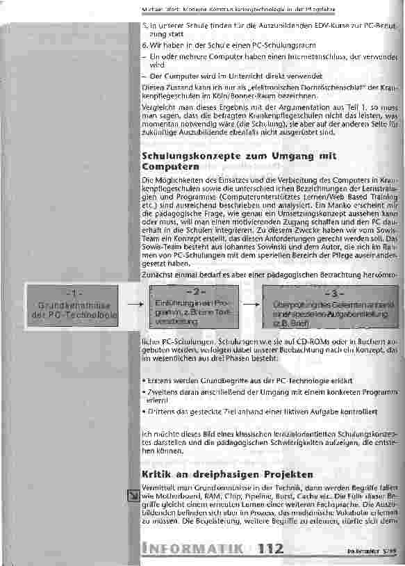 Vorschauseite 5: Moderne Kommunikationstechnologie in der Pflegelehre