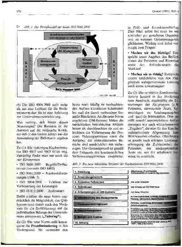 Vorschauseite 2: Die neue Normenreihe DIN EN ISO 9000:2000 - Was ist wirklich neu und welchen Nutzen bringt sie?