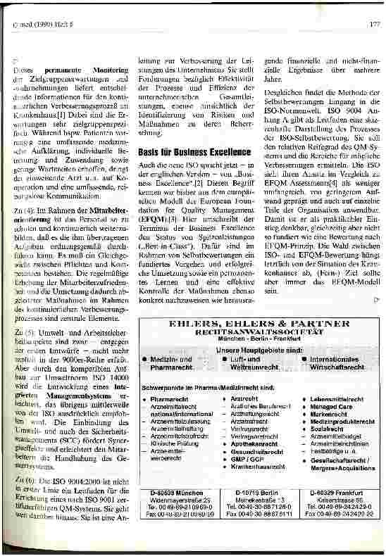 Vorschauseite 3: Die neue Normenreihe DIN EN ISO 9000:2000 - Was ist wirklich neu und welchen Nutzen bringt sie?
