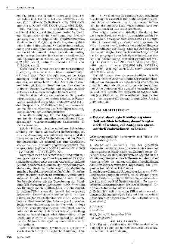 Vorschauseite 5: Fristlose Kündigung wegen Bestechlichkeit, Nötigung, pp.