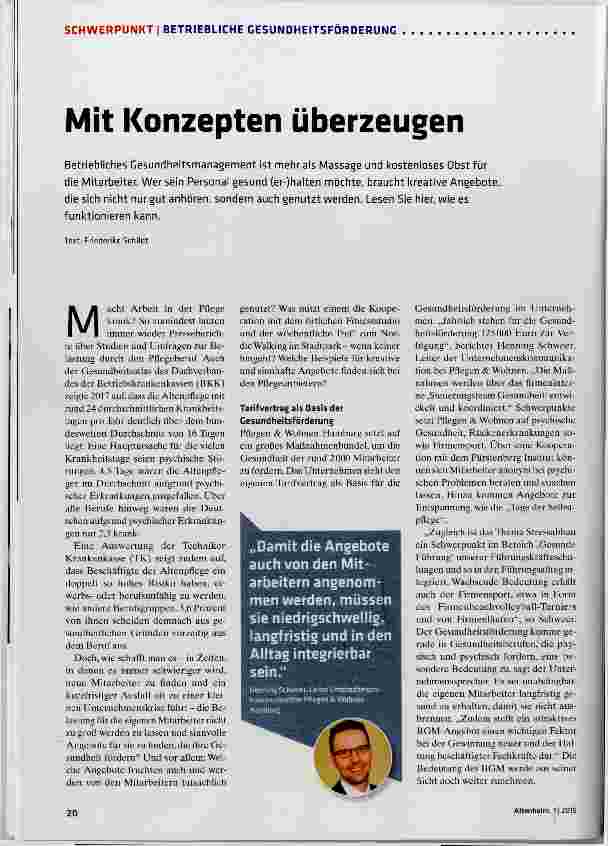 Vorschauseite 1: Mit Konzepten überzeugen