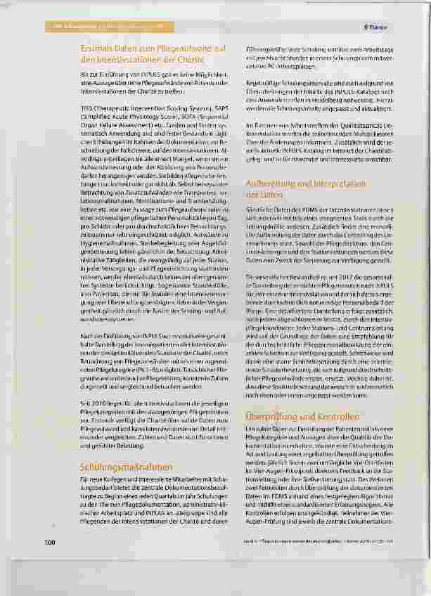 Vorschauseite 2: Pflegeleistungen auswerten und vergleichen