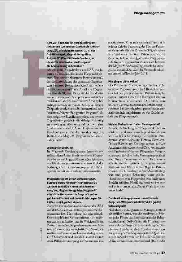 Vorschauseite 2: MEIN RAT AN DEUTSCHE KLINIKEN: MACHT ES EINFACH!