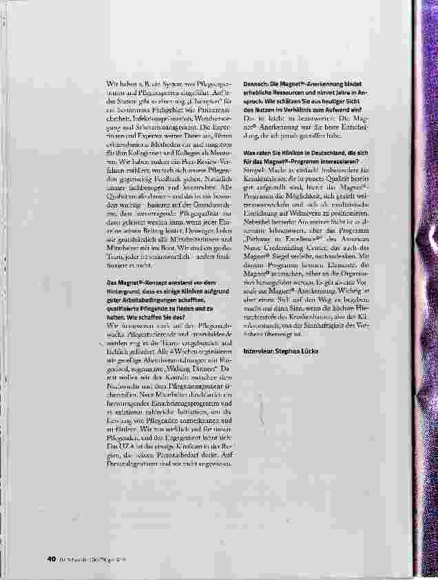 Vorschauseite 5: MEIN RAT AN DEUTSCHE KLINIKEN: MACHT ES EINFACH!