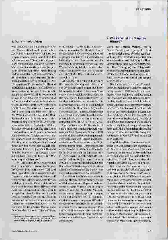 Vorschauseite 2: Was Organspender wissen sollten!