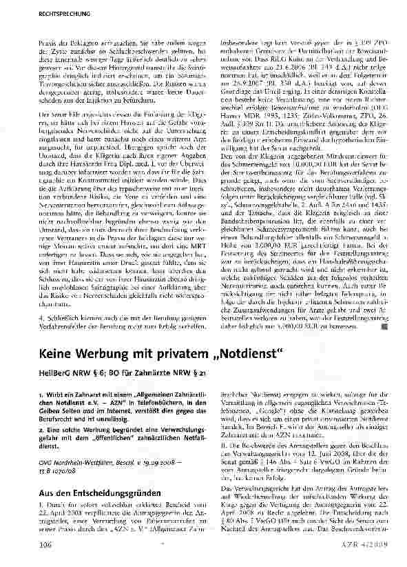 Vorschauseite 4: Injektion durch Medizinisch-technischen Assistentin
