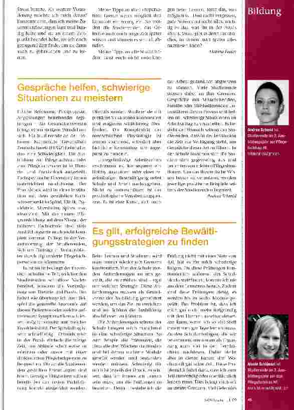 Vorschauseite 2: Grenzsituationen bewältigen und vorwärts schauen