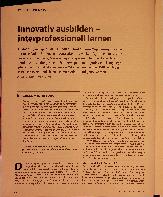 Vorschauseite 1: Innovativ ausbilden - interprofessionell lernen