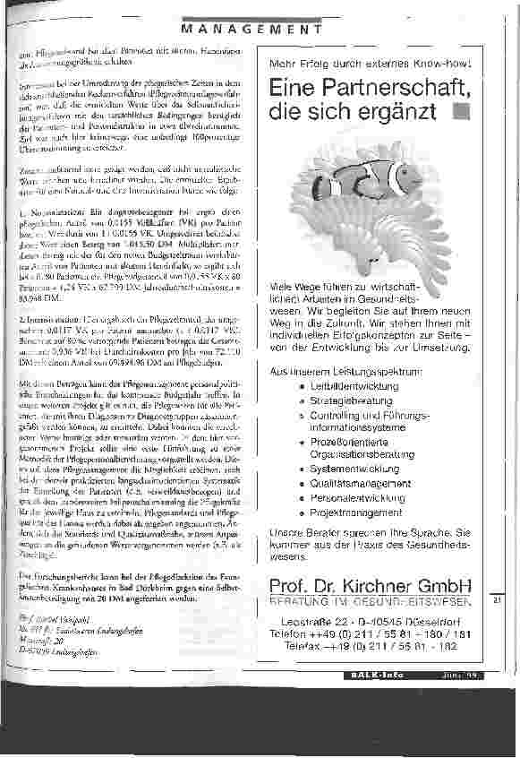 Vorschauseite 2: Pflegeanteile bei Akut-Patienten Pflegepersonalberechnung am Beispiel der Versorgung von Patienten mit akutem Herzinfarkt
