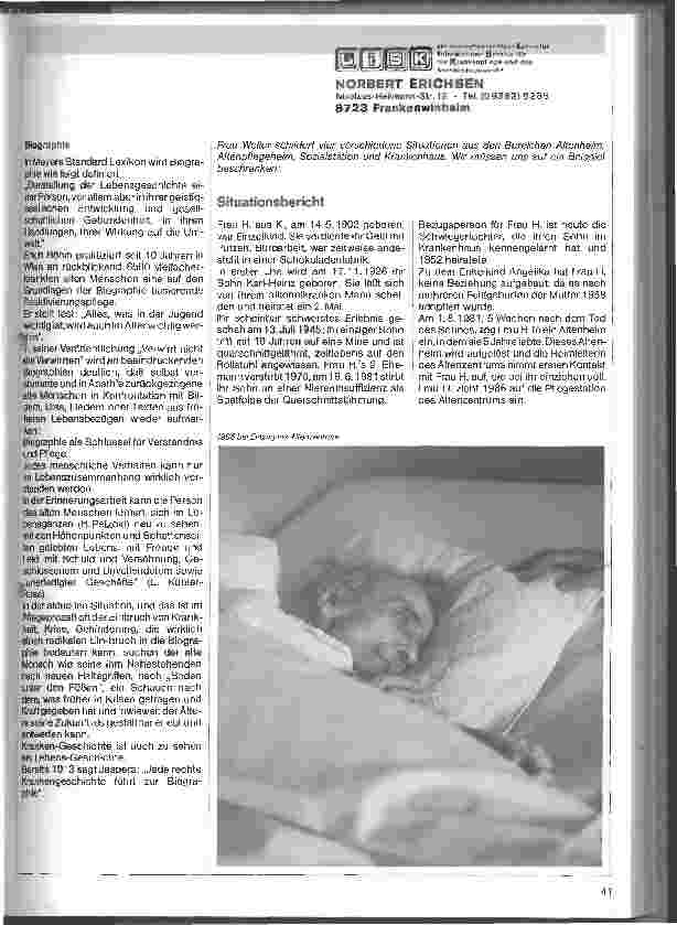 Vorschauseite 3: Den alten Menschen begleiten Begleitung und Pflege des älterwerdenden Menschen