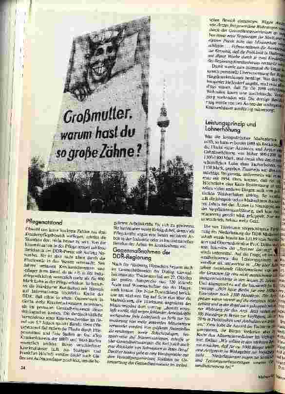 Vorschauseite 2: Flucht aus dem DDR-Gesundheitswesen