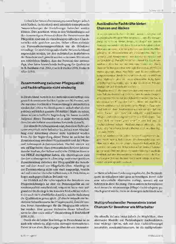 Vorschauseite 2: „Wir brauchen einen Kulturwandel“