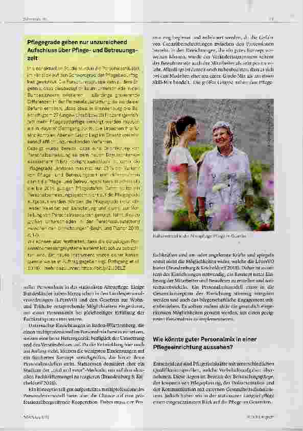 Vorschauseite 3: „Wir brauchen einen Kulturwandel“